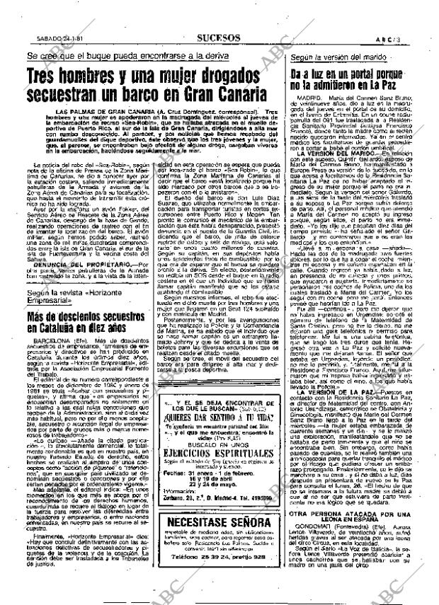 ABC MADRID 24-01-1981 página 39