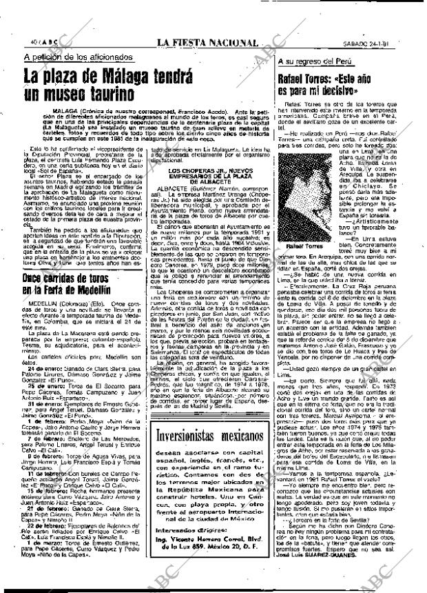 ABC MADRID 24-01-1981 página 64