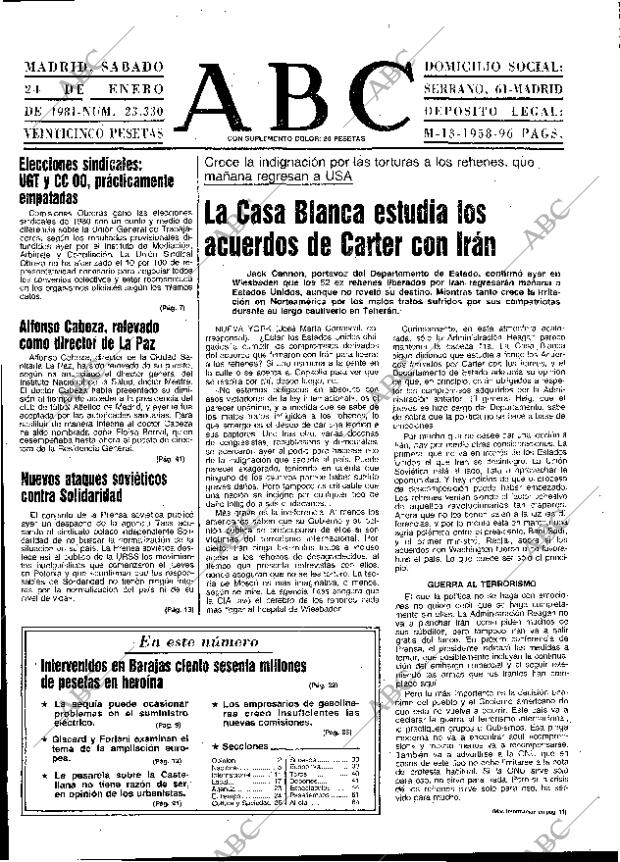 ABC MADRID 24-01-1981 página 9