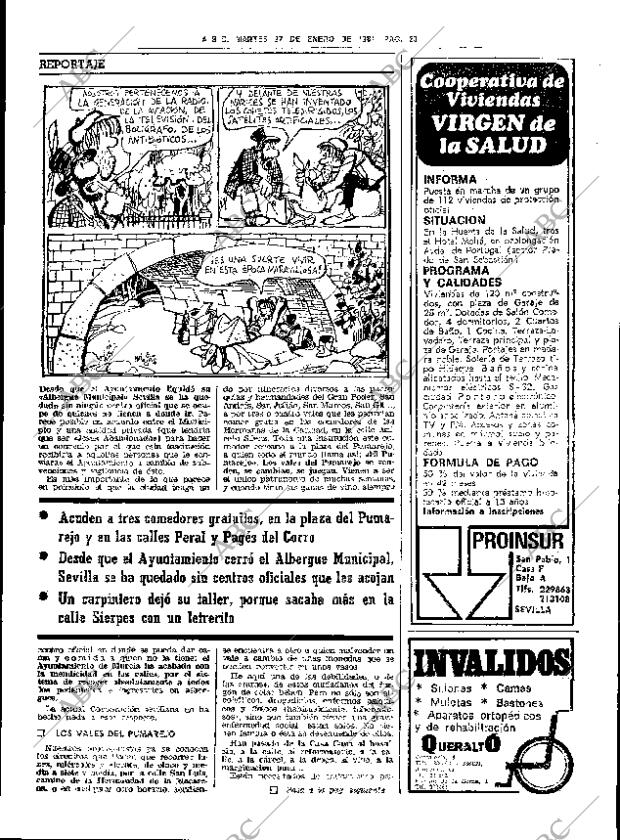 ABC SEVILLA 27-01-1981 página 35