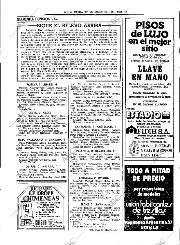 ABC SEVILLA 27-01-1981 página 53