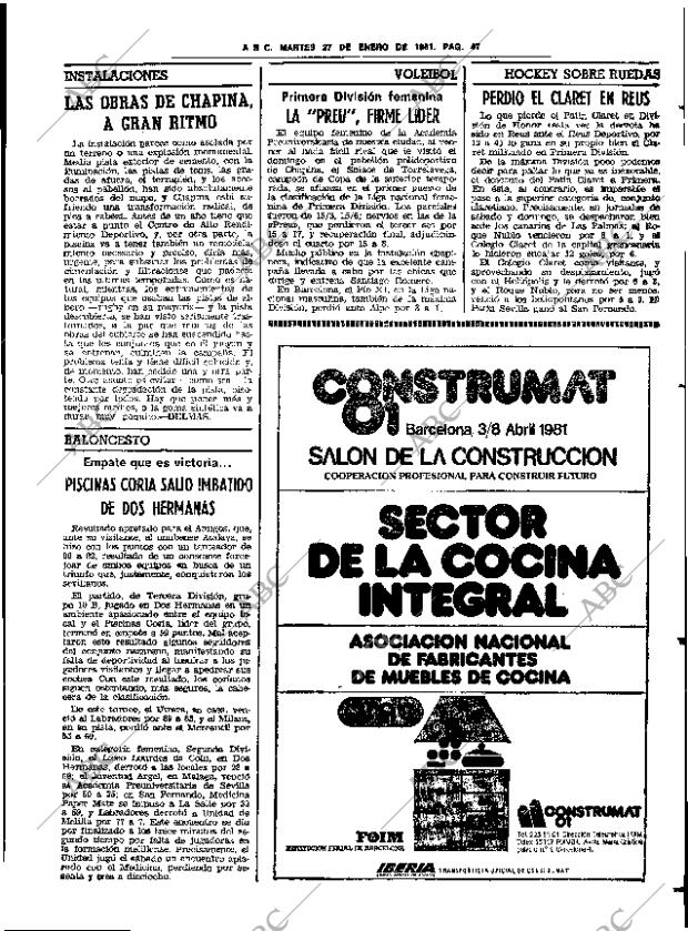 ABC SEVILLA 27-01-1981 página 59