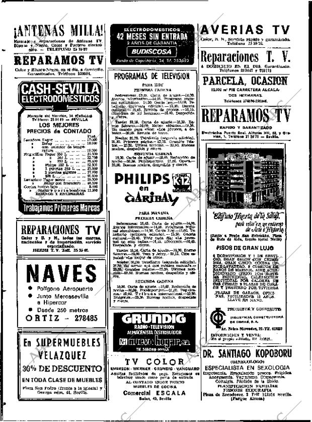 ABC SEVILLA 27-01-1981 página 74