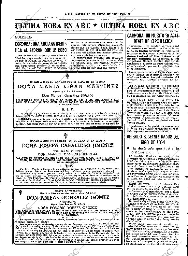ABC SEVILLA 27-01-1981 página 75