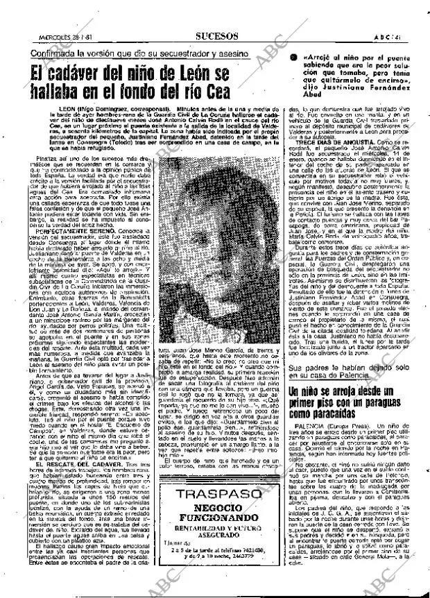 ABC MADRID 28-01-1981 página 49