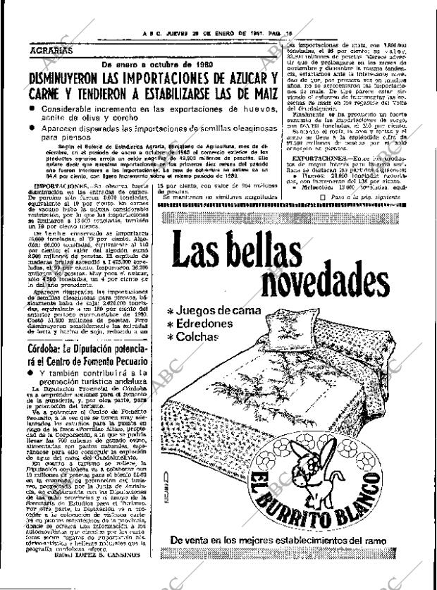 ABC SEVILLA 29-01-1981 página 21