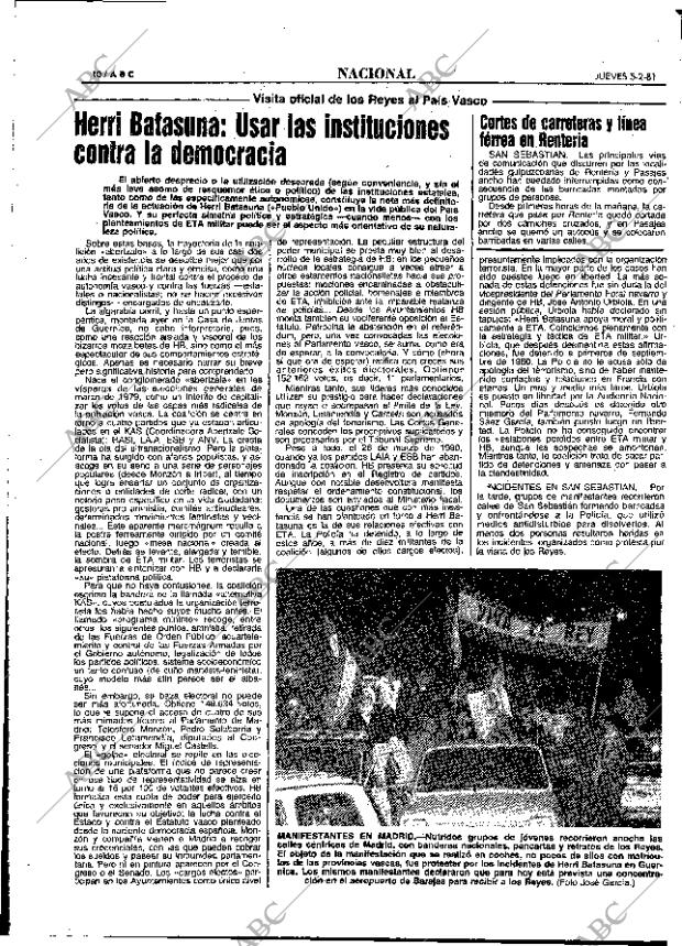 ABC MADRID 05-02-1981 página 18