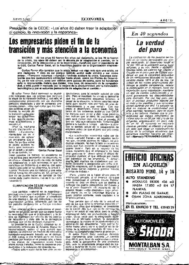ABC MADRID 05-02-1981 página 43