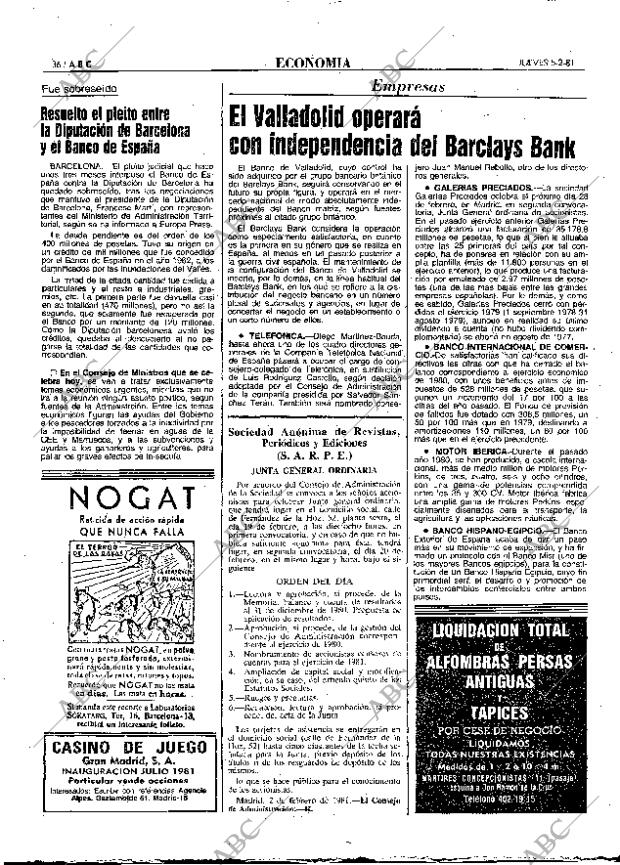 ABC MADRID 05-02-1981 página 44