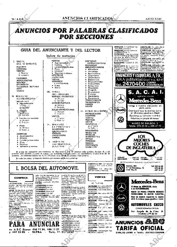 ABC MADRID 05-02-1981 página 66