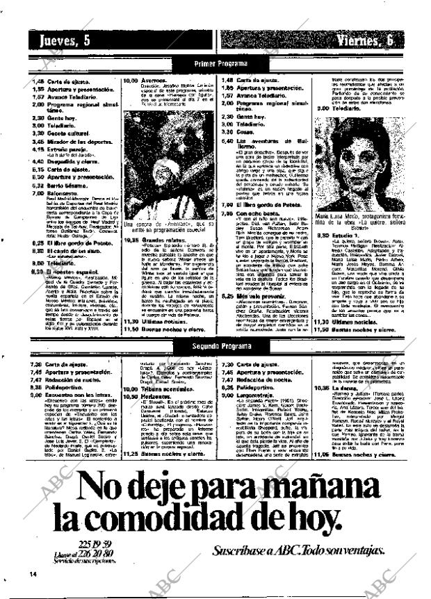 ABC MADRID 05-02-1981 página 86