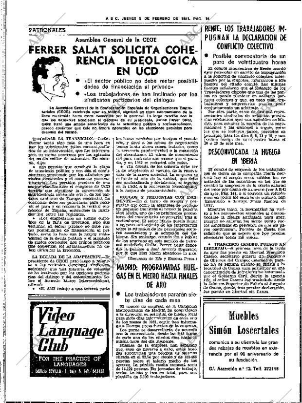 ABC SEVILLA 05-02-1981 página 22