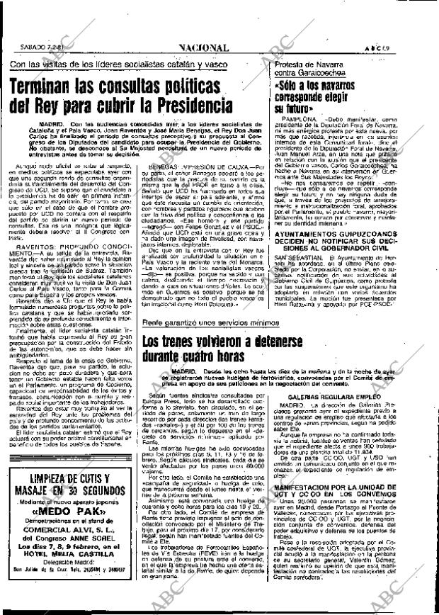ABC MADRID 07-02-1981 página 17