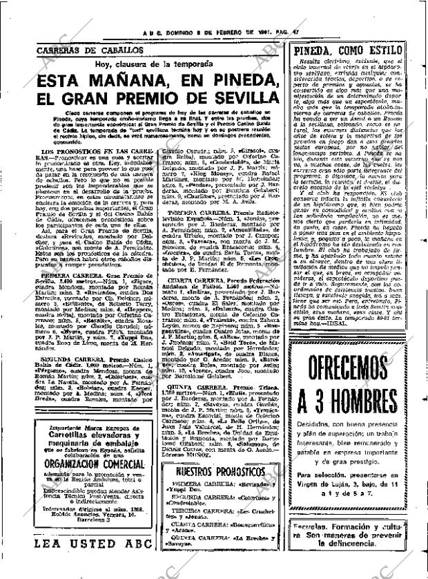 ABC SEVILLA 08-02-1981 página 63