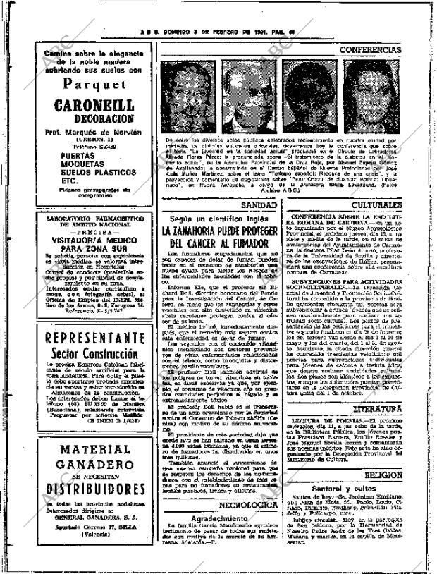 ABC SEVILLA 08-02-1981 página 64