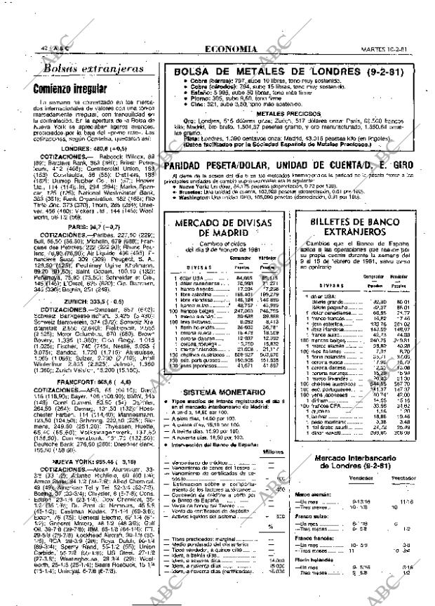 ABC MADRID 10-02-1981 página 50