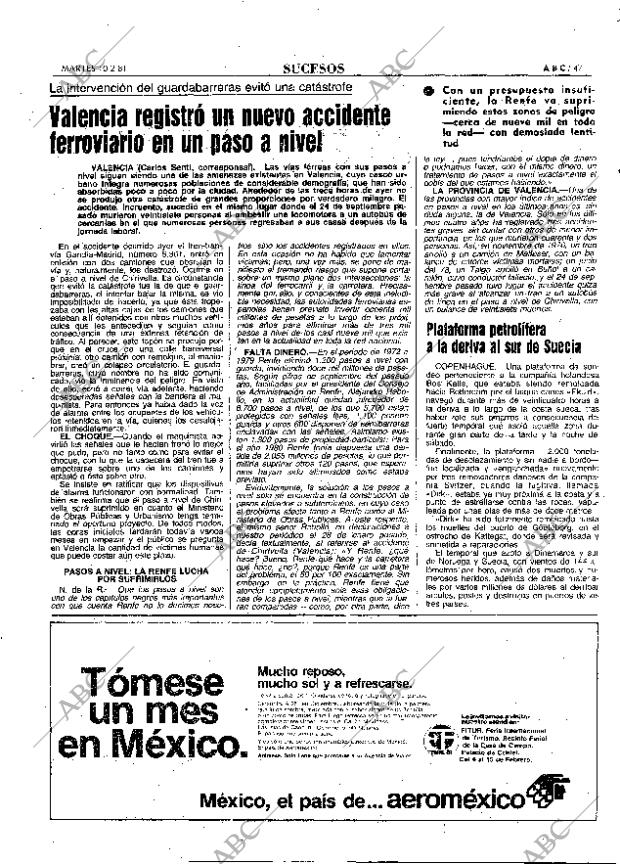 ABC MADRID 10-02-1981 página 55