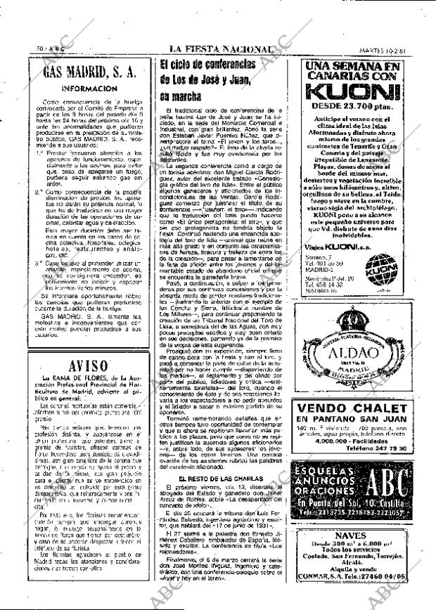 ABC MADRID 10-02-1981 página 58