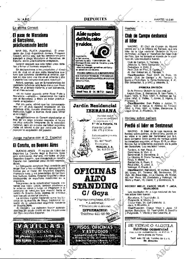 ABC MADRID 10-02-1981 página 64