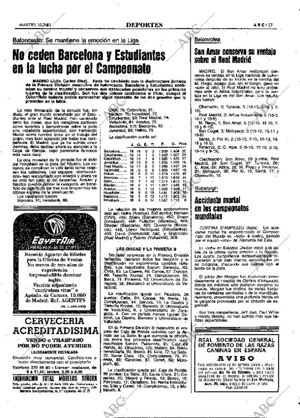 ABC MADRID 10-02-1981 página 65