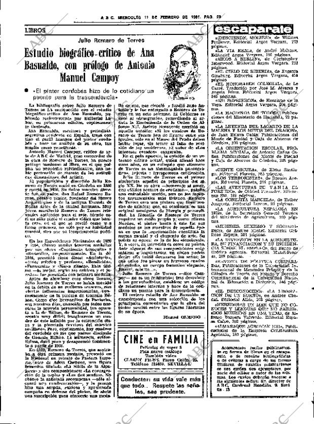ABC SEVILLA 11-02-1981 página 41