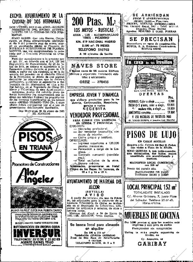 ABC SEVILLA 11-02-1981 página 62