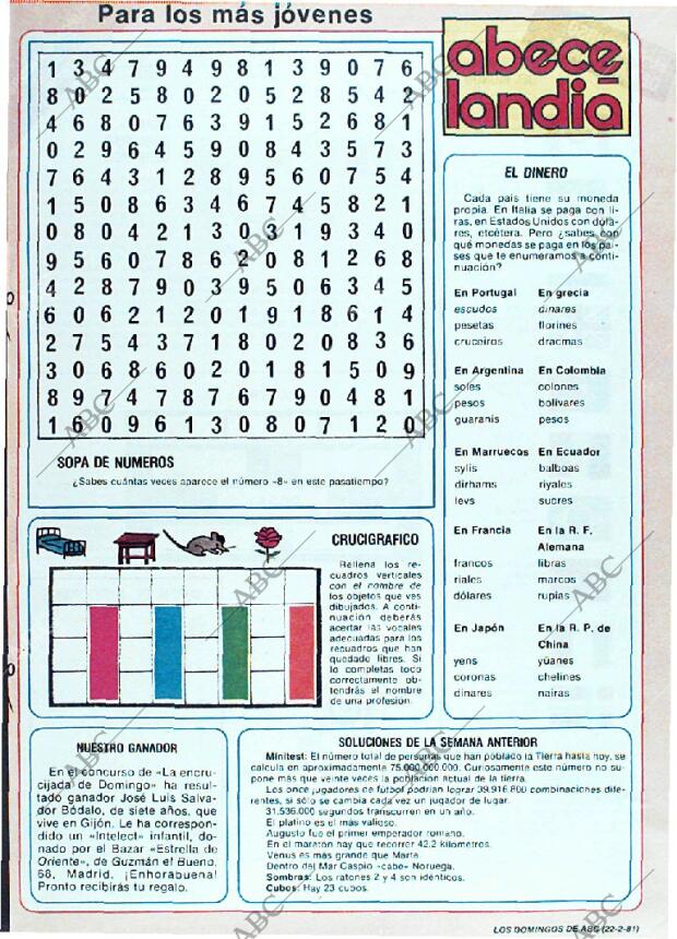 ABC MADRID 22-02-1981 página 157