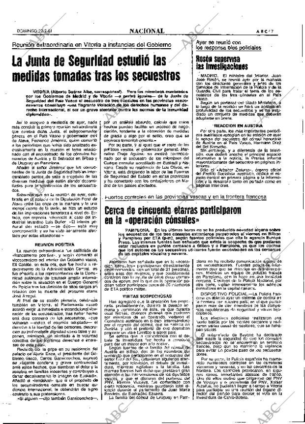 ABC MADRID 22-02-1981 página 23