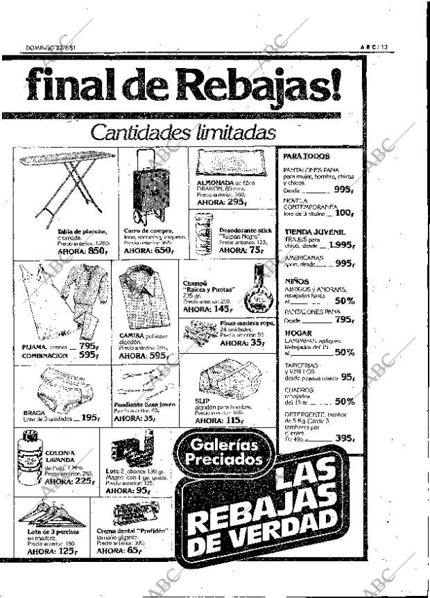 ABC MADRID 22-02-1981 página 29