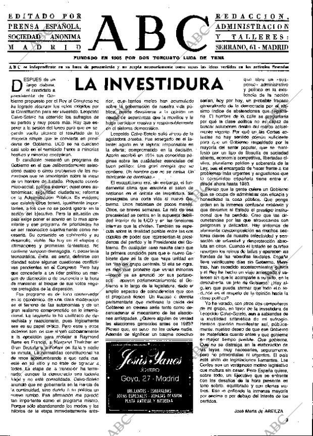 ABC MADRID 22-02-1981 página 3