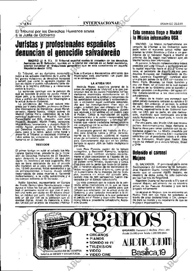 ABC MADRID 22-02-1981 página 32