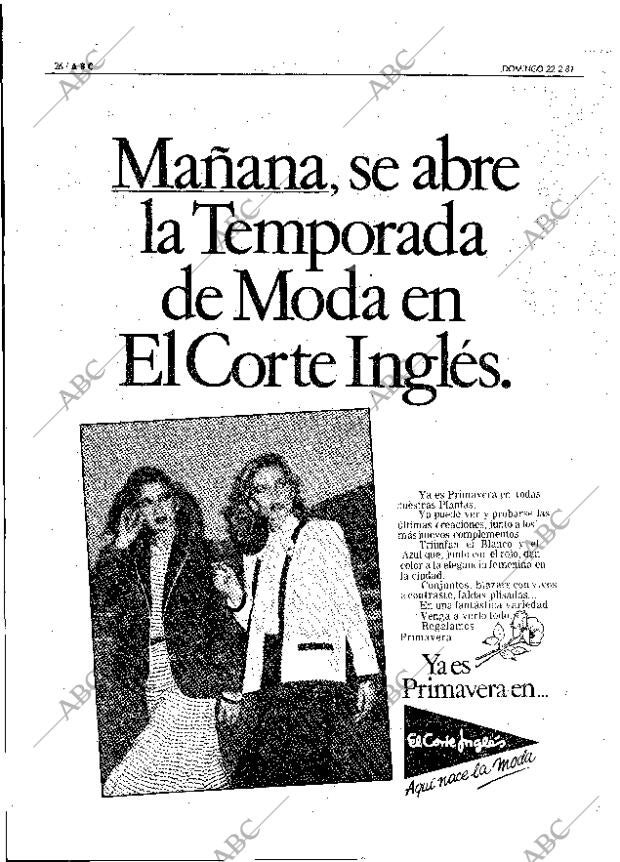 ABC MADRID 22-02-1981 página 42