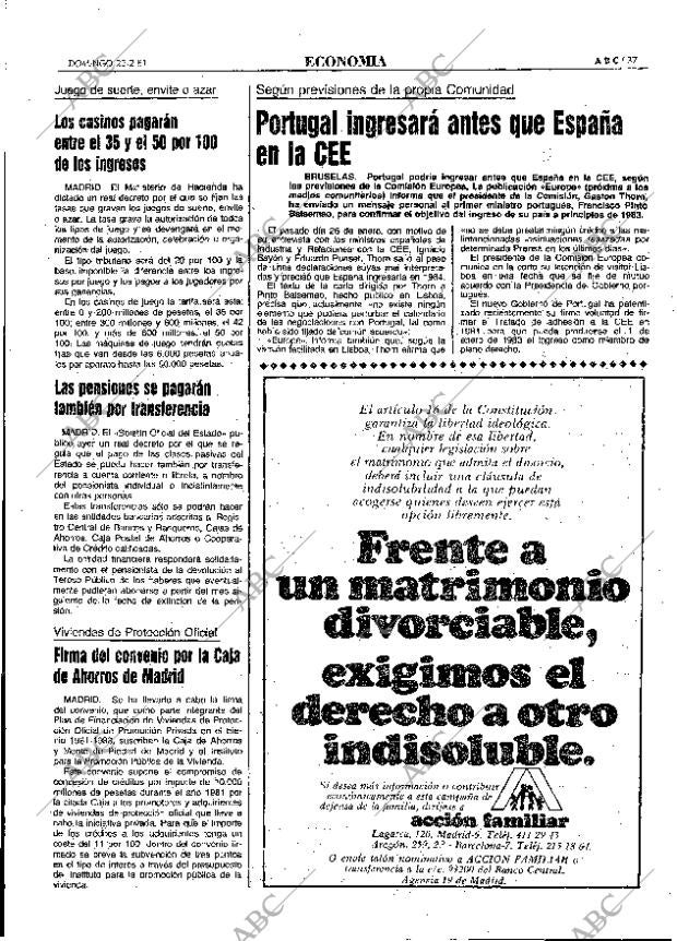 ABC MADRID 22-02-1981 página 53