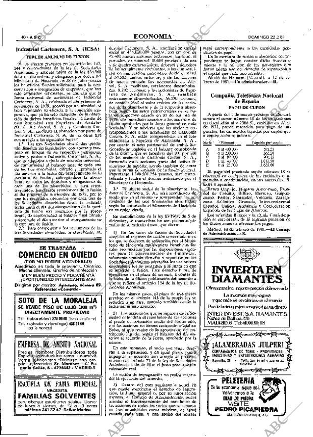 ABC MADRID 22-02-1981 página 56