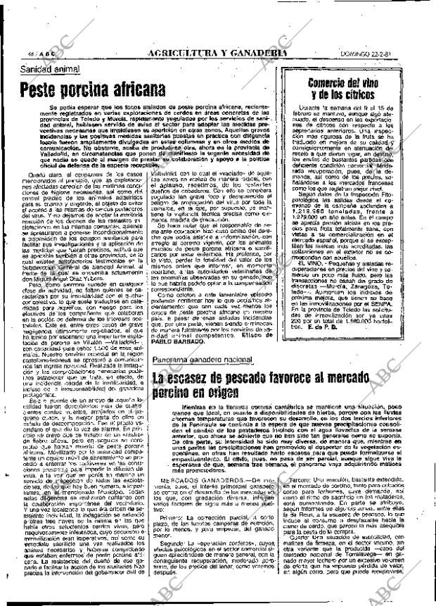 ABC MADRID 22-02-1981 página 62