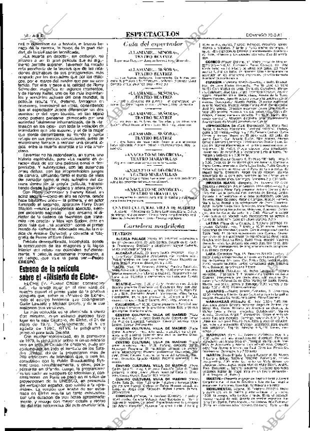 ABC MADRID 22-02-1981 página 74