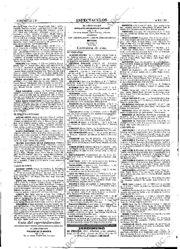 ABC MADRID 22-02-1981 página 75