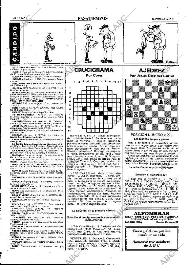 ABC MADRID 22-02-1981 página 78