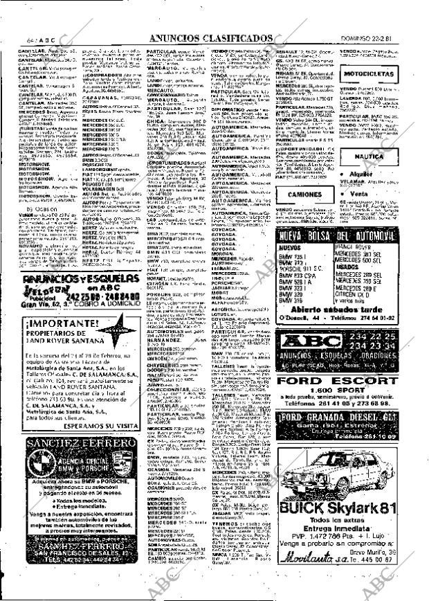 ABC MADRID 22-02-1981 página 80