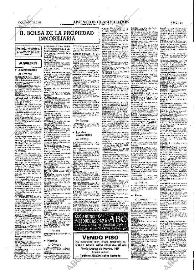 ABC MADRID 22-02-1981 página 81