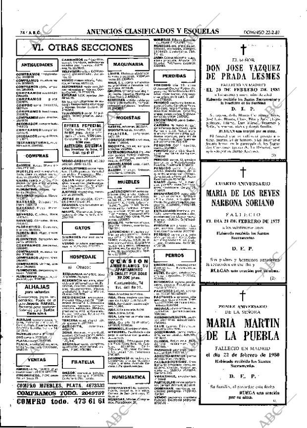 ABC MADRID 22-02-1981 página 90