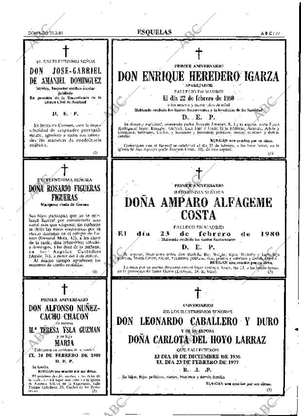 ABC MADRID 22-02-1981 página 93