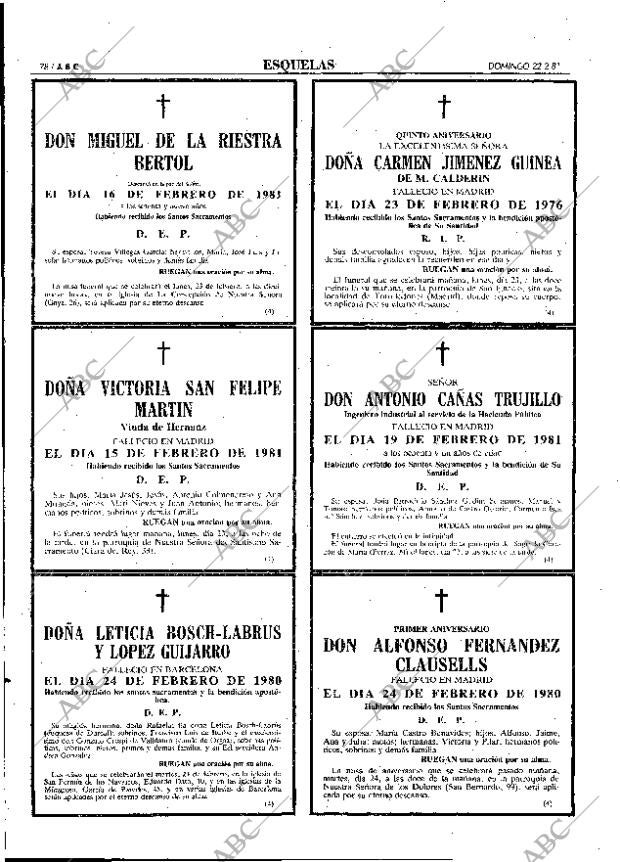 ABC MADRID 22-02-1981 página 94