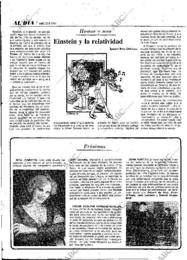 ABC MADRID 22-02-1981 página 96