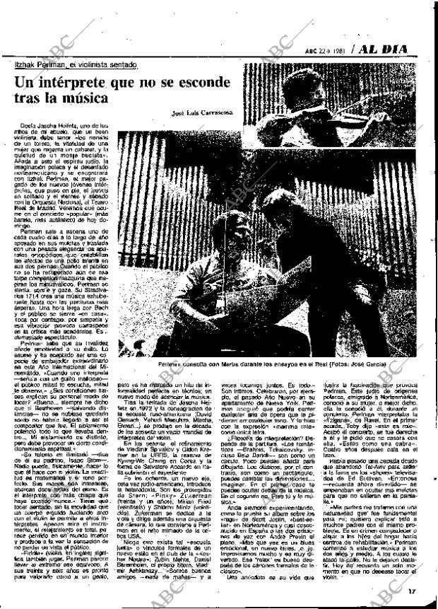 ABC MADRID 22-02-1981 página 97