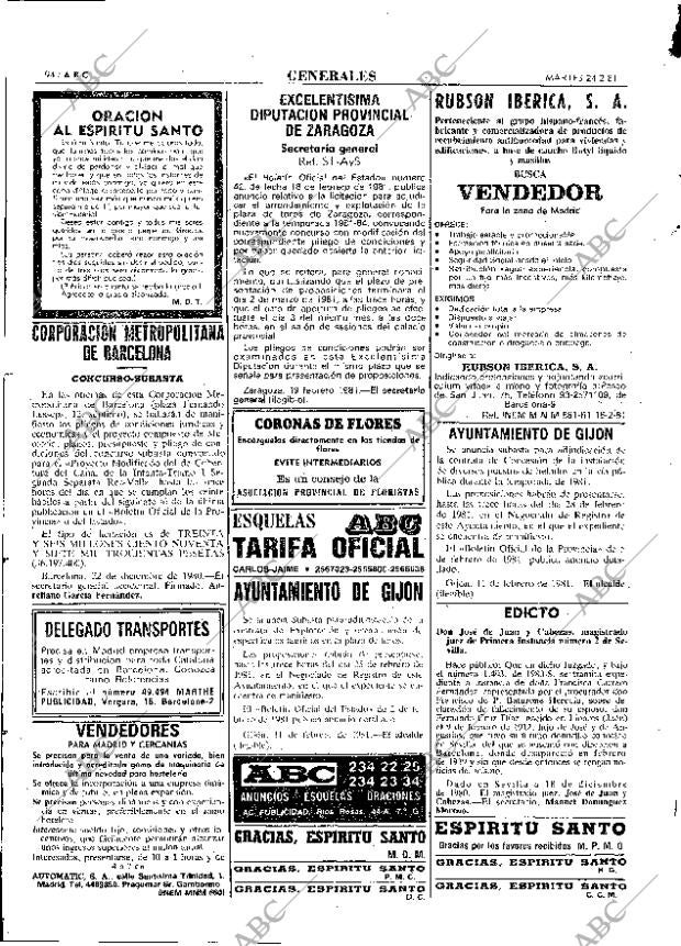 ABC MADRID 24-02-1981 página 106