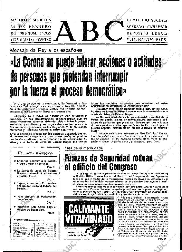 ABC MADRID 24-02-1981 página 13