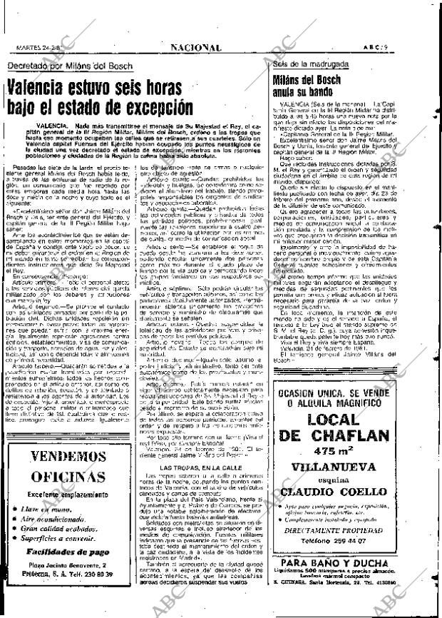 ABC MADRID 24-02-1981 página 141