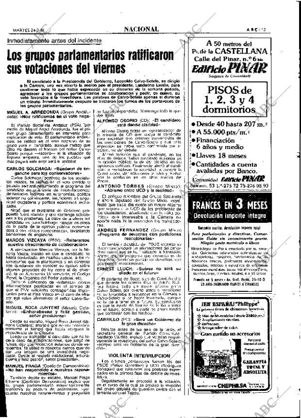 ABC MADRID 24-02-1981 página 145