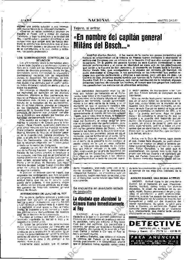 ABC MADRID 24-02-1981 página 16